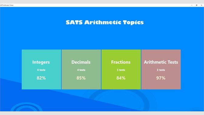 SATS Arithmetic Trainer