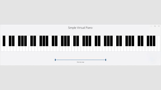 Simple Virtual Piano