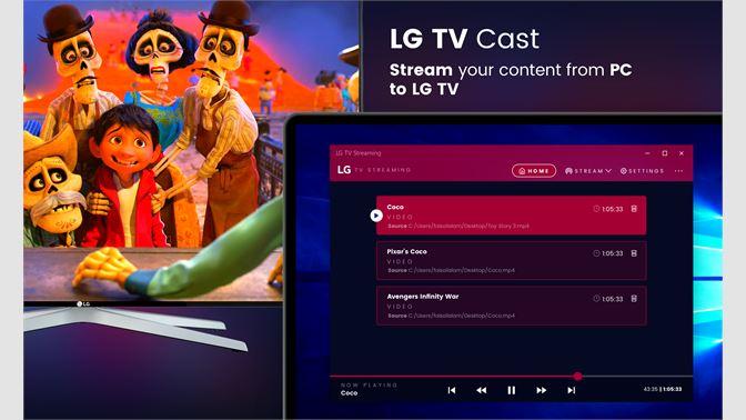 Stream to LG Smart TV