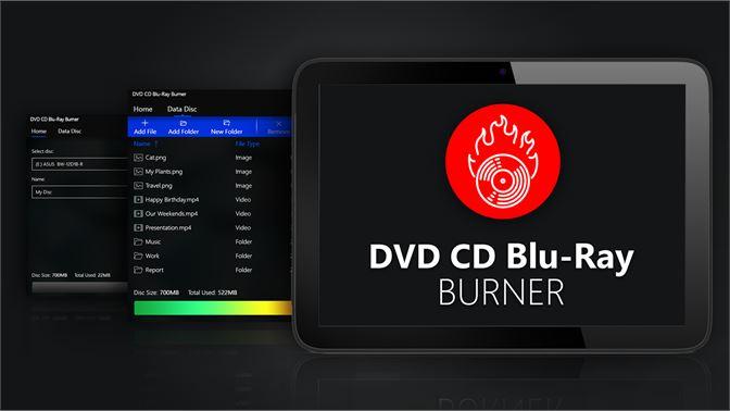 DVD CD Blu-Ray Burner