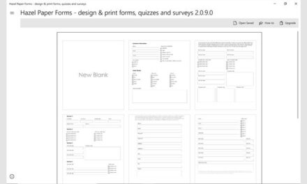 Hazel Paper Forms – design & print forms, quizzes and surveys