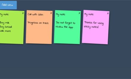 Notes – Simple sticky notes