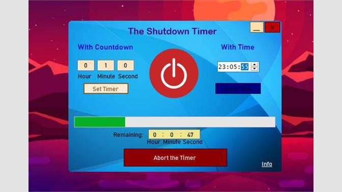 The Shutdown Timer