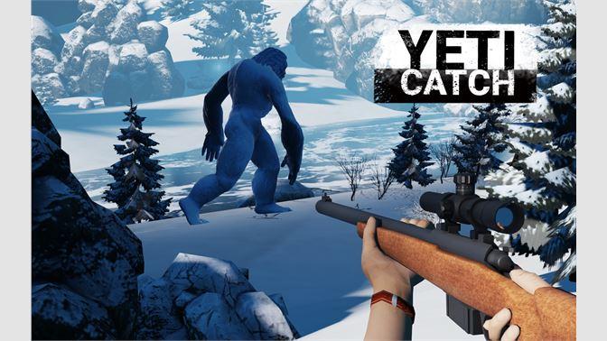 Finding Yeti – Ice Age Adventure: Supernatural BigFoot Monster in winter forest