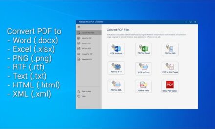 Nebula PDF Converter for Office: Word, Excel, PowerPoint, Text, Web Pages, Images & More