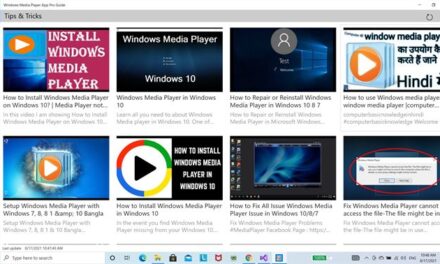 Windows Media Player App Pro Guide