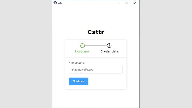 Pantalla de URL de instancia