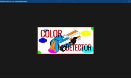Color Detector for Lego Boost 17101 instruction with programs