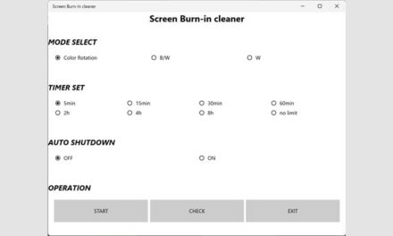 Screen Burn-in cleaner