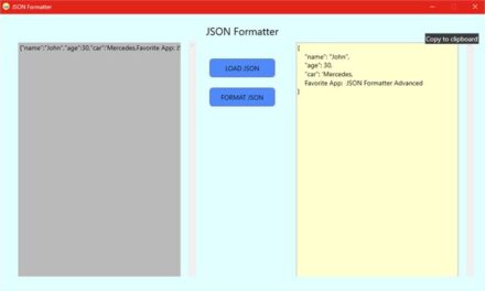 Json Formatter Advanced