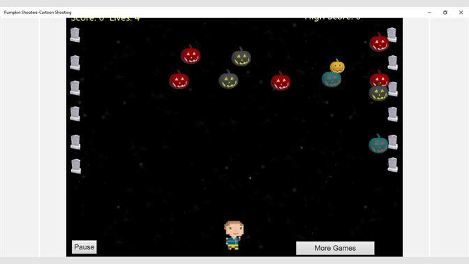 Pumpkin Shooters-Disparos de dibujos animados